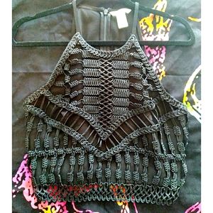 H&M Crochet Tank